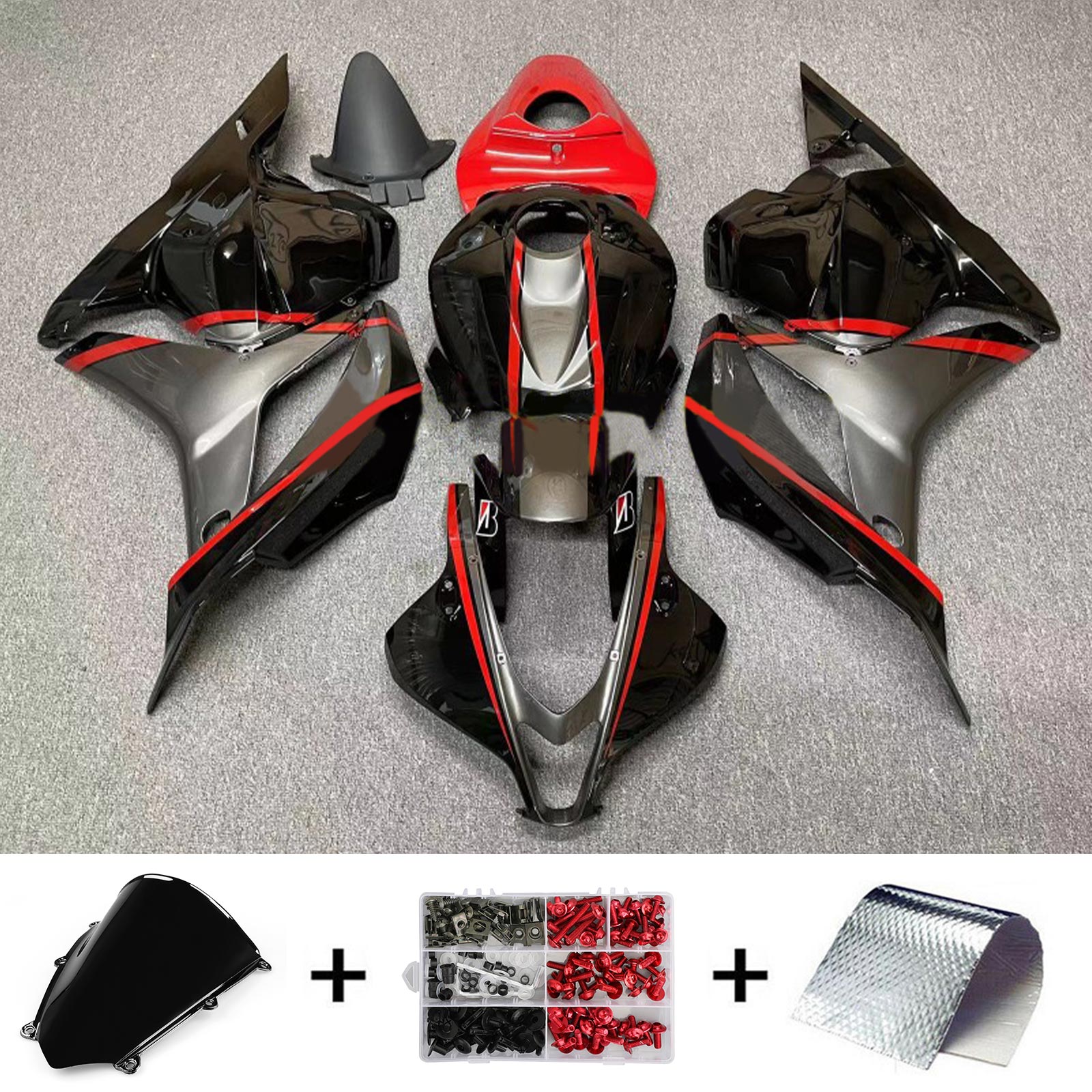 Honda CBR600RR 2007-2008 F5 Fairing Kit Bodywork Plastic ABS