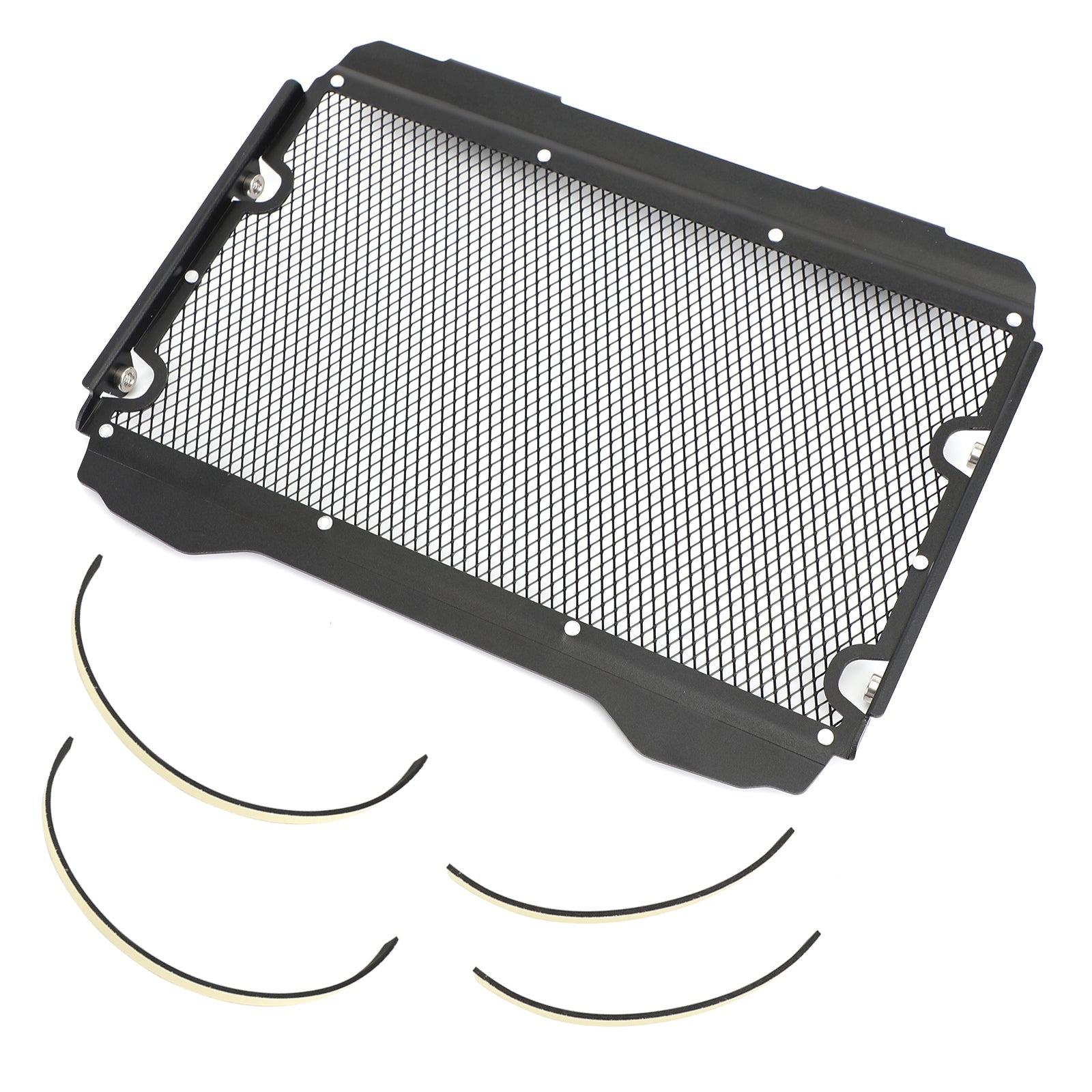 Motorcycal Radiator Guard Protector Radiator Cover For Yamaha Mt-07 21-22 Silver Generic