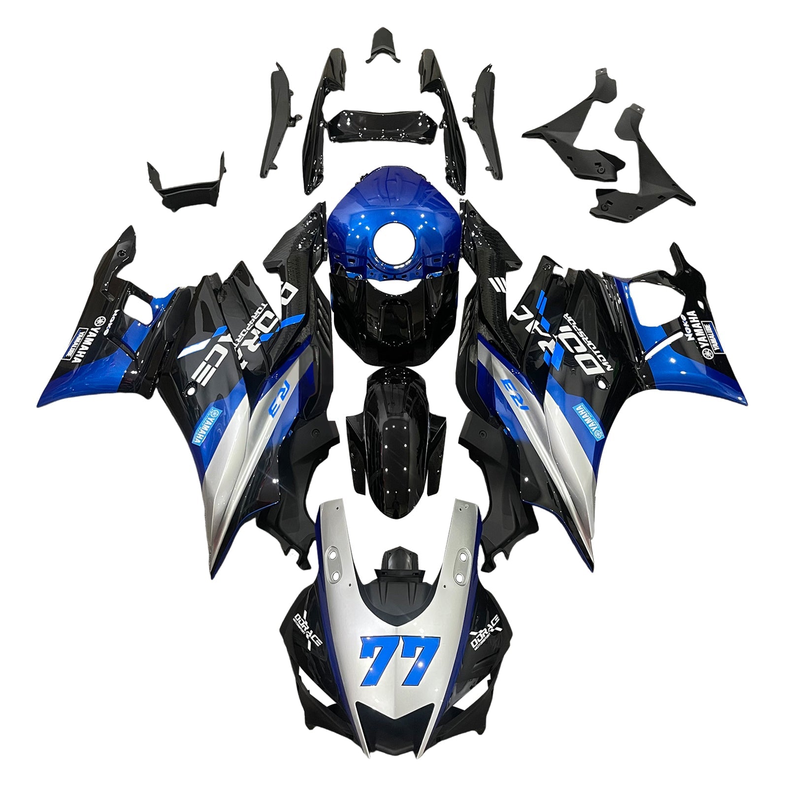 Yamaha YZF-R3 R25 2019-2021 Fairing Kit Bodywork Plastic ABS