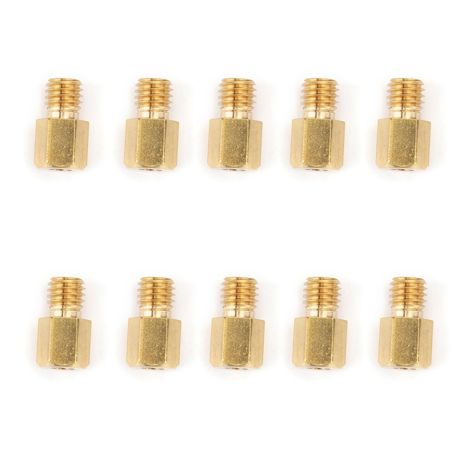 10PCS Hex Type Main Jets For MIKUNI VM/TM/TMX Carburetor 200-290 220 250 4/042 Generic