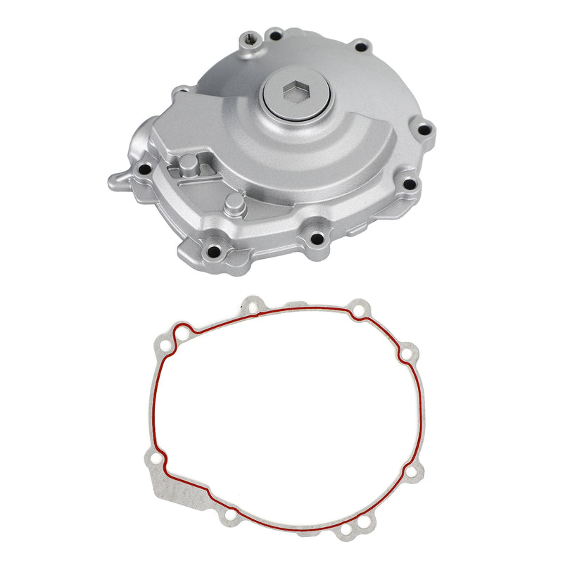 Silver Left Engine Stator Crankcase Crank Case Cover Fit For YAMAHA YZF R1 15-19 Generic