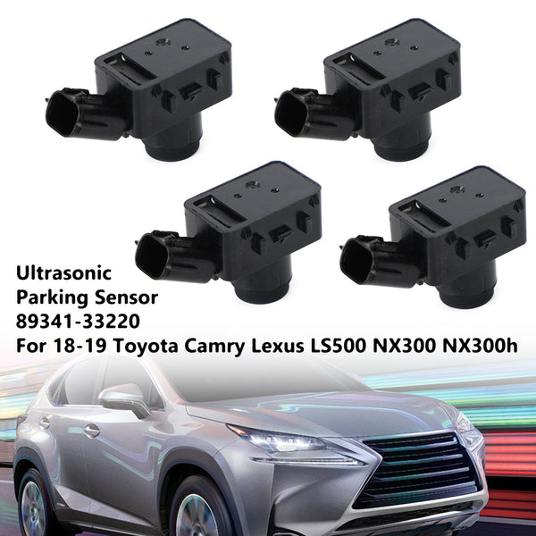 Sensor de aparcamiento ultrasónico 4x para Toyota Camry Lexus LS500 NX300 NX300h 18-19 genérico