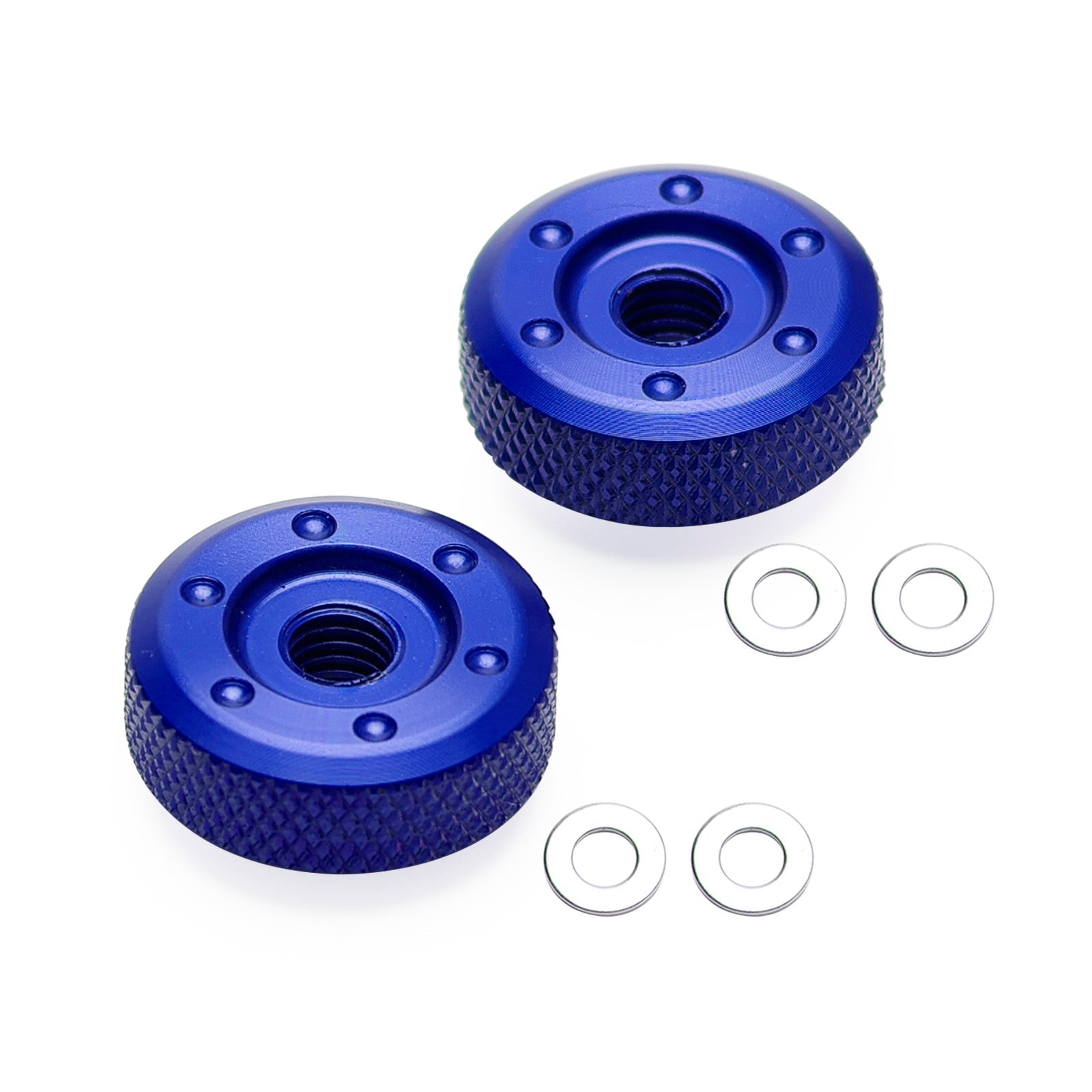 Aluminum Chain Adjust Nuts For Honda Grom 125 MSX Monkey Z125 Dax ST125 Trail