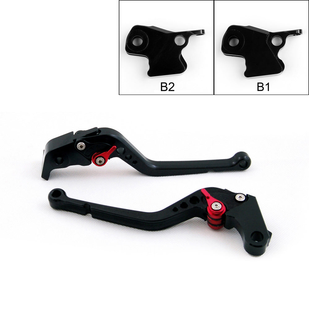 Long Brake Clutch Levers For BMW K1600 K 1200 1300 S/R/GT R1200R/S/GS Black Generic