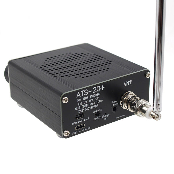 Nuevo receptor de radio ATS-25+ Si4732 All Band DSP FM LW MW SW con pantalla táctil de 2,4"