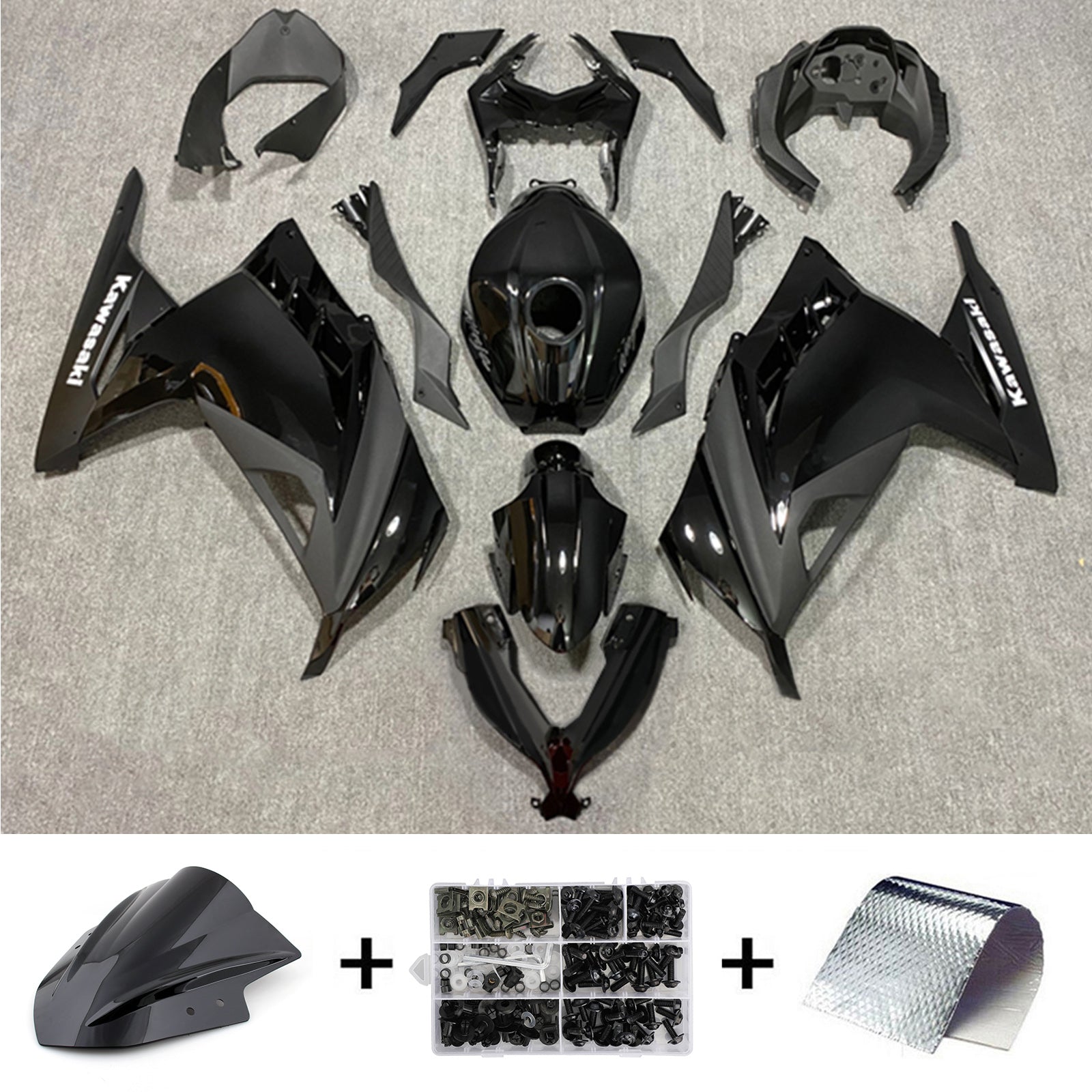 Kawasaki EX300 Ninja300 2013-2024 Fairing Kit Bodywork Plastic ABS