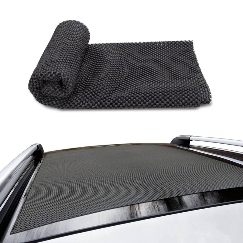 Portaequipajes impermeable para techo de coche, bolsa de carga, bolsa de cubo de equipaje con alfombrilla antideslizante