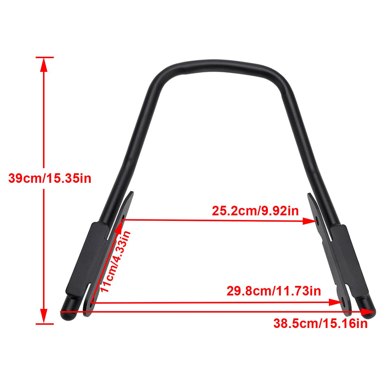 Trident 660 2021-2023 Soporte de mano para reposabrazos trasero de motocicleta Fedex Express