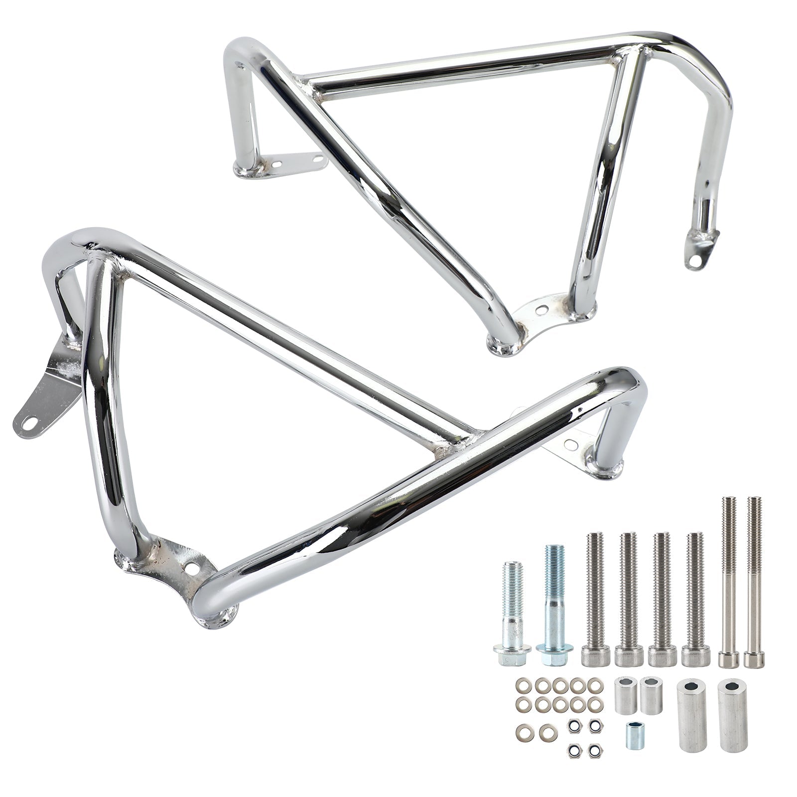 Engine Guards Frame Crash Bars Fit For Honda Goldwing Gl1800 F6C 18-20 19 Chrome Generic