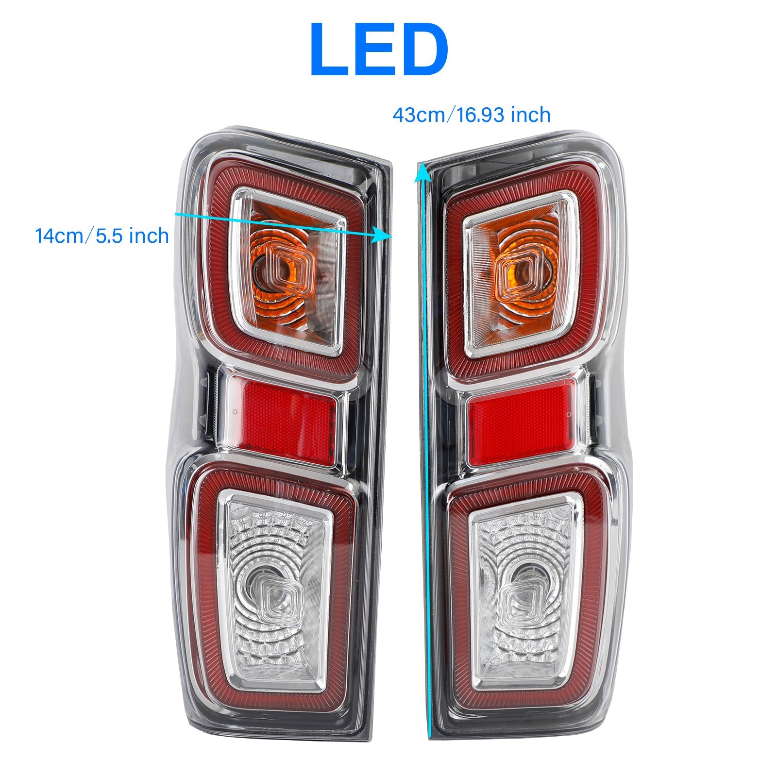 Isuzu D-max Pickup 2020-2022 L+R Led Tail Light Lamp