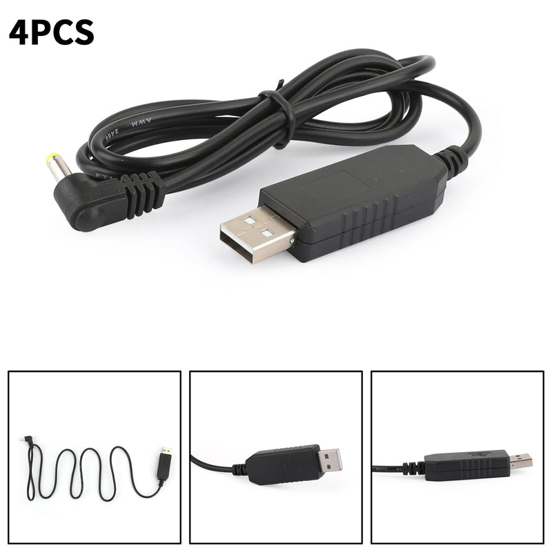 Battery USB Charger Cable Fit for BaoFeng UV5R/RE UVB2 UVB3 Plus UV-S9 BF-UVB3