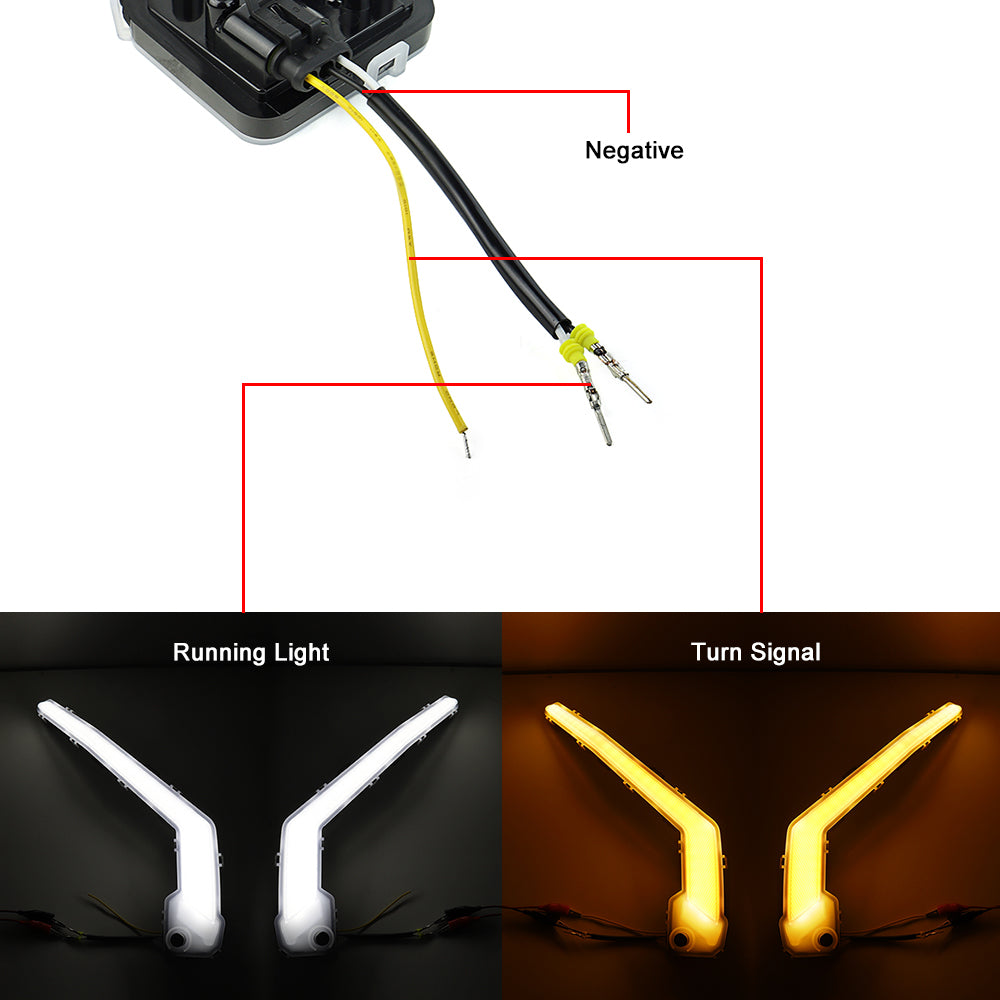 Can-Am Maverick X3 XDS XRS 2017-2023 Front Signature Turn Signal Lights