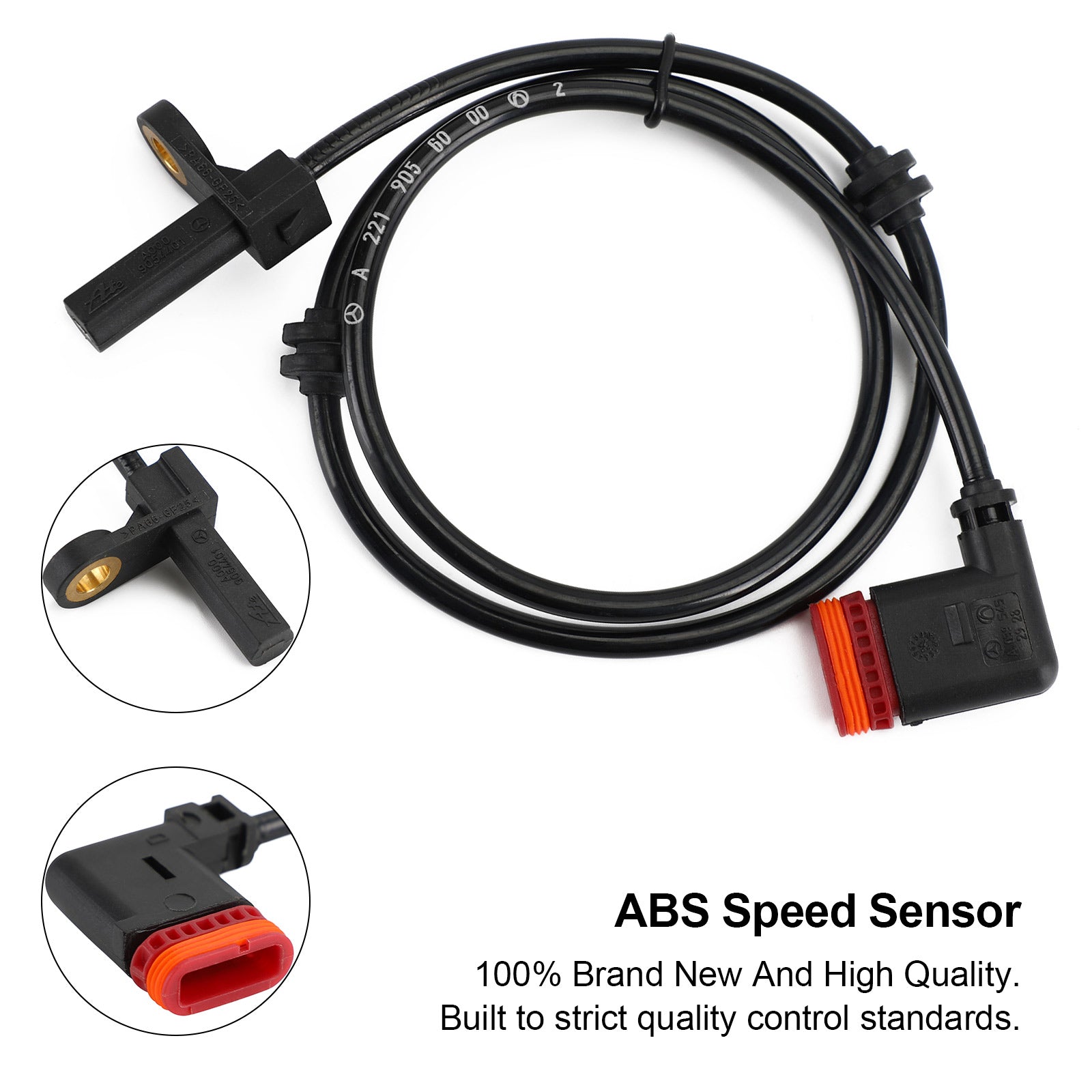 Rear L/R ABS Speed Sensor A2219056000 For Mercedes S Class W221 Generic