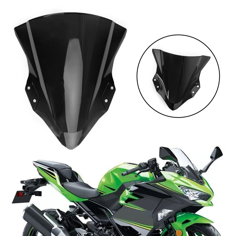 ABS Motorcycle Windshield Windscreen For Kawasaki 2018-2019 Ninja 400