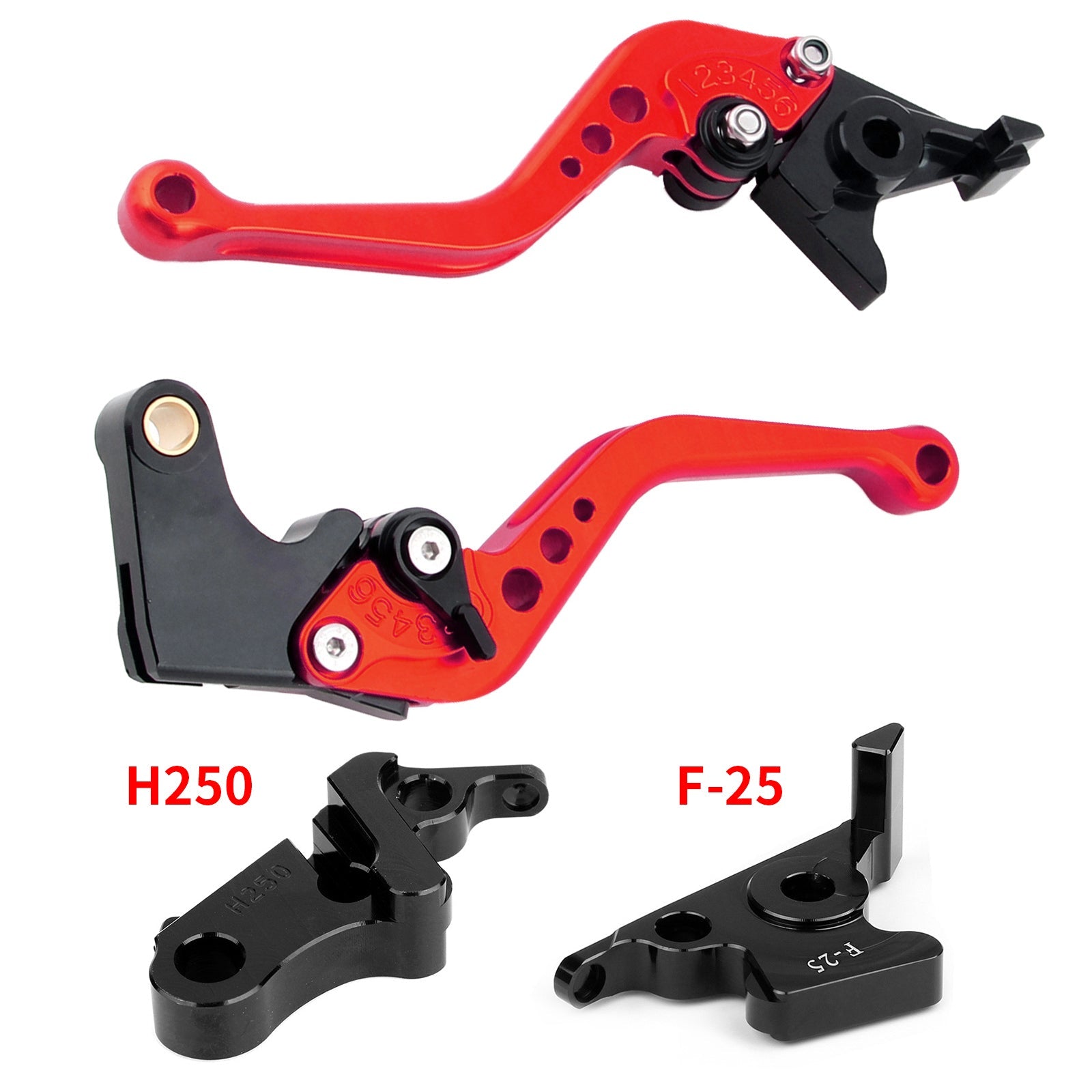 Short Clutch Brake Lever For Honda CB500F CBR500R 13-15 CBR300RR CB300F 14-16 Generic