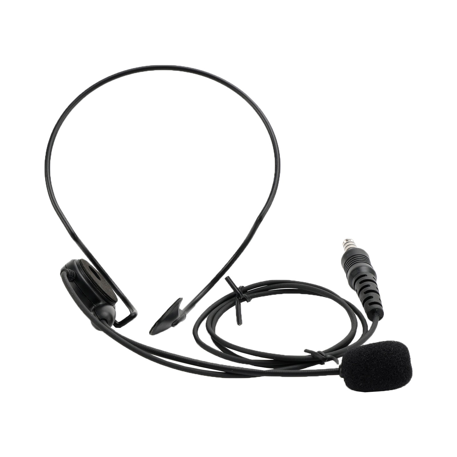 Auriculares tácticos con enchufe de montaje trasero 7,1-C7, 6 pines, U94 PTT para HYT TD500 TD510 TD520