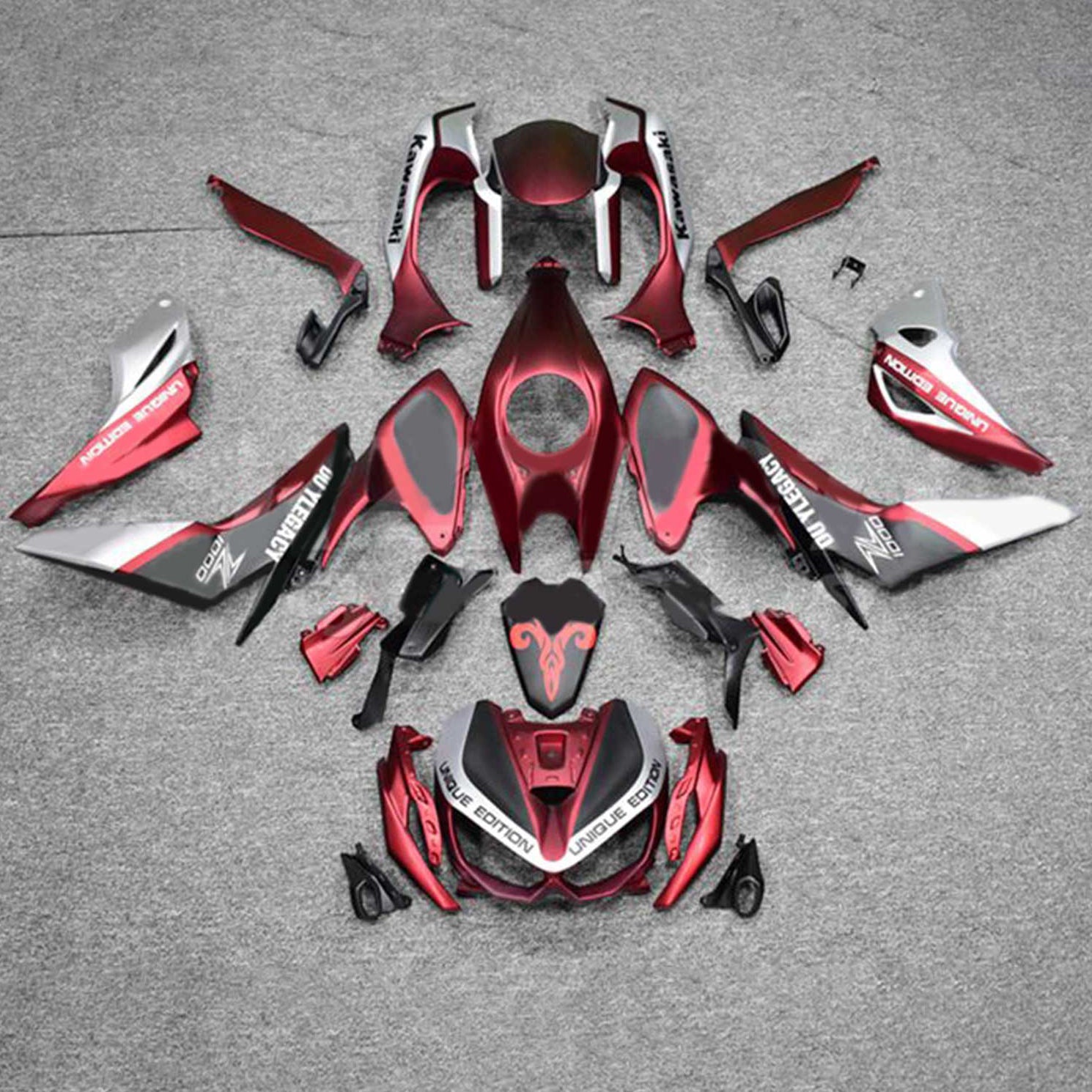 Kawasaki Z1000 2014-2017 Fairing Kit Bodywork Plastic ABS