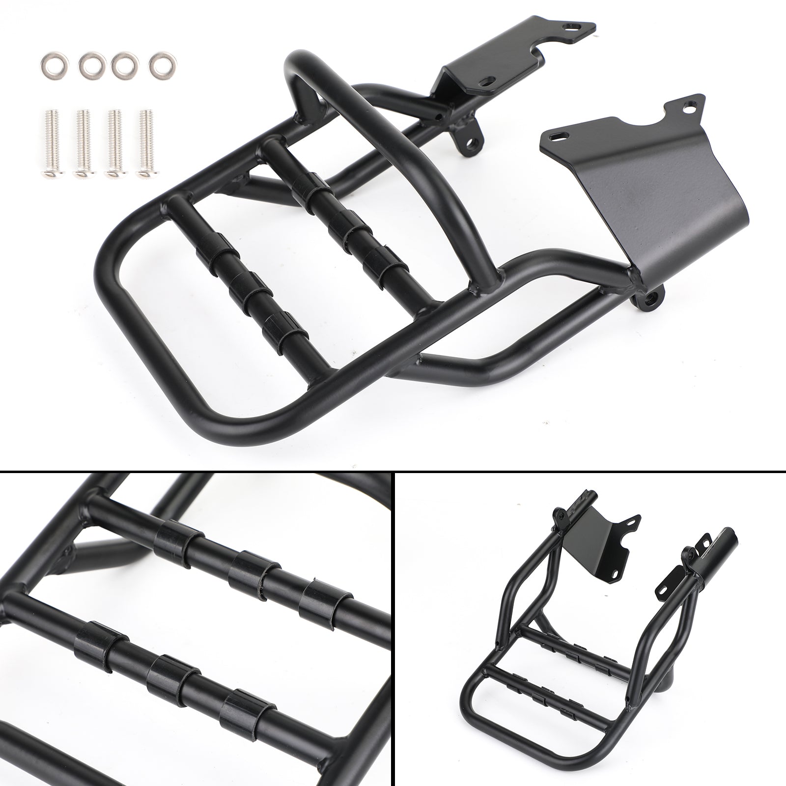 Rear Carrier Luggage Rack Black Fit for BMW R 1200 NineT Scrambler 2014-2020 Generic