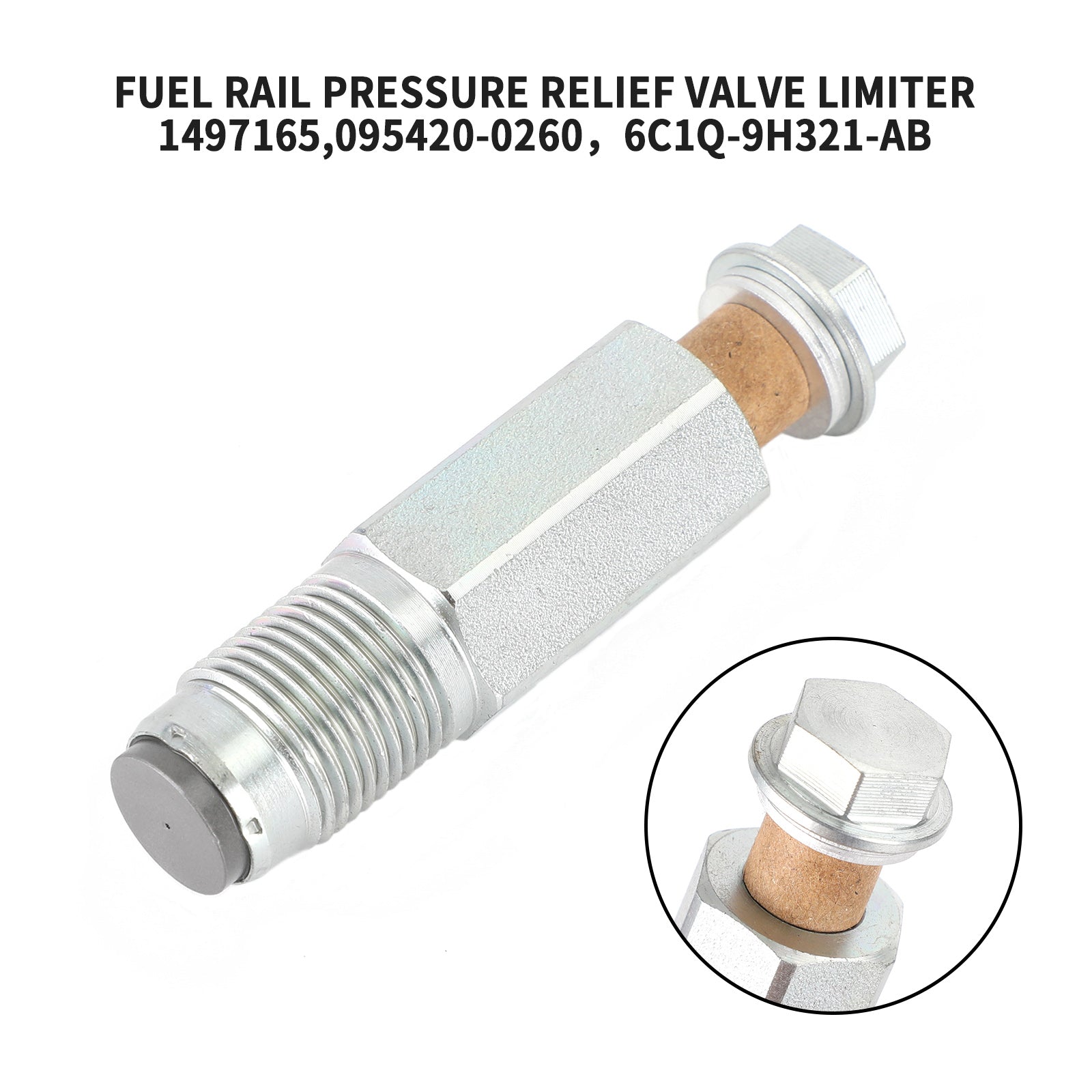 FUEL RAIL PRESSURE RELIEF VALVE LIMITER 1497165 FOR FORD TRANSIT MK7 2.2 2.4 Generic