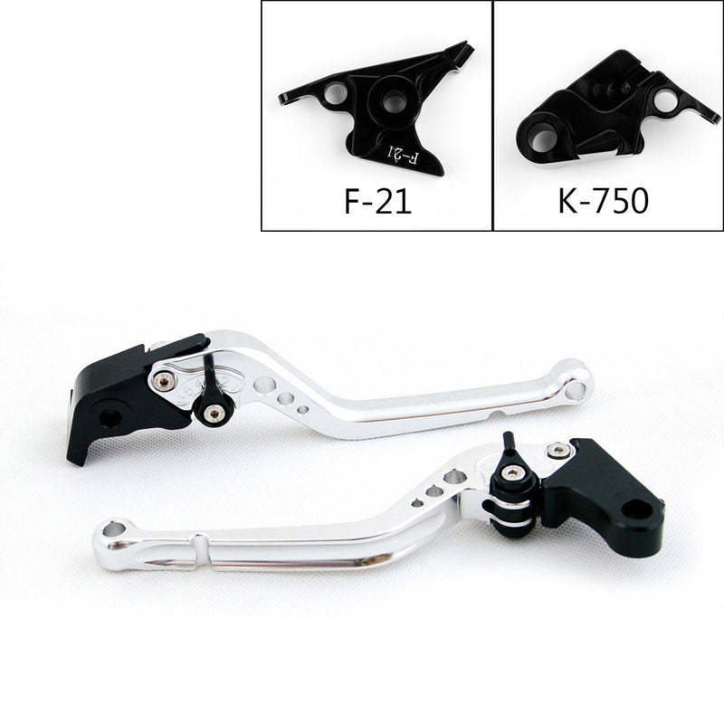 Long Brake Clutch Levers For Kawasaki Z650 17-18 NINJA 650R/ER-6F VERSYS Generic