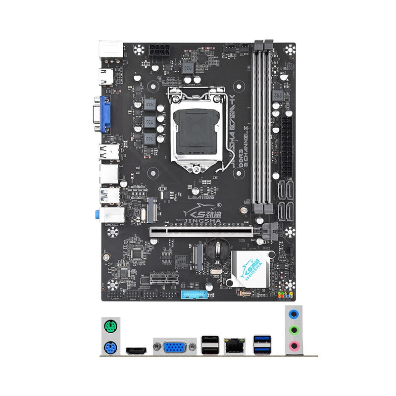 B75M-K Placa base Tarjeta de red Gigabit de escritorio Memoria DDR3 LGA-1155 CPU M.2