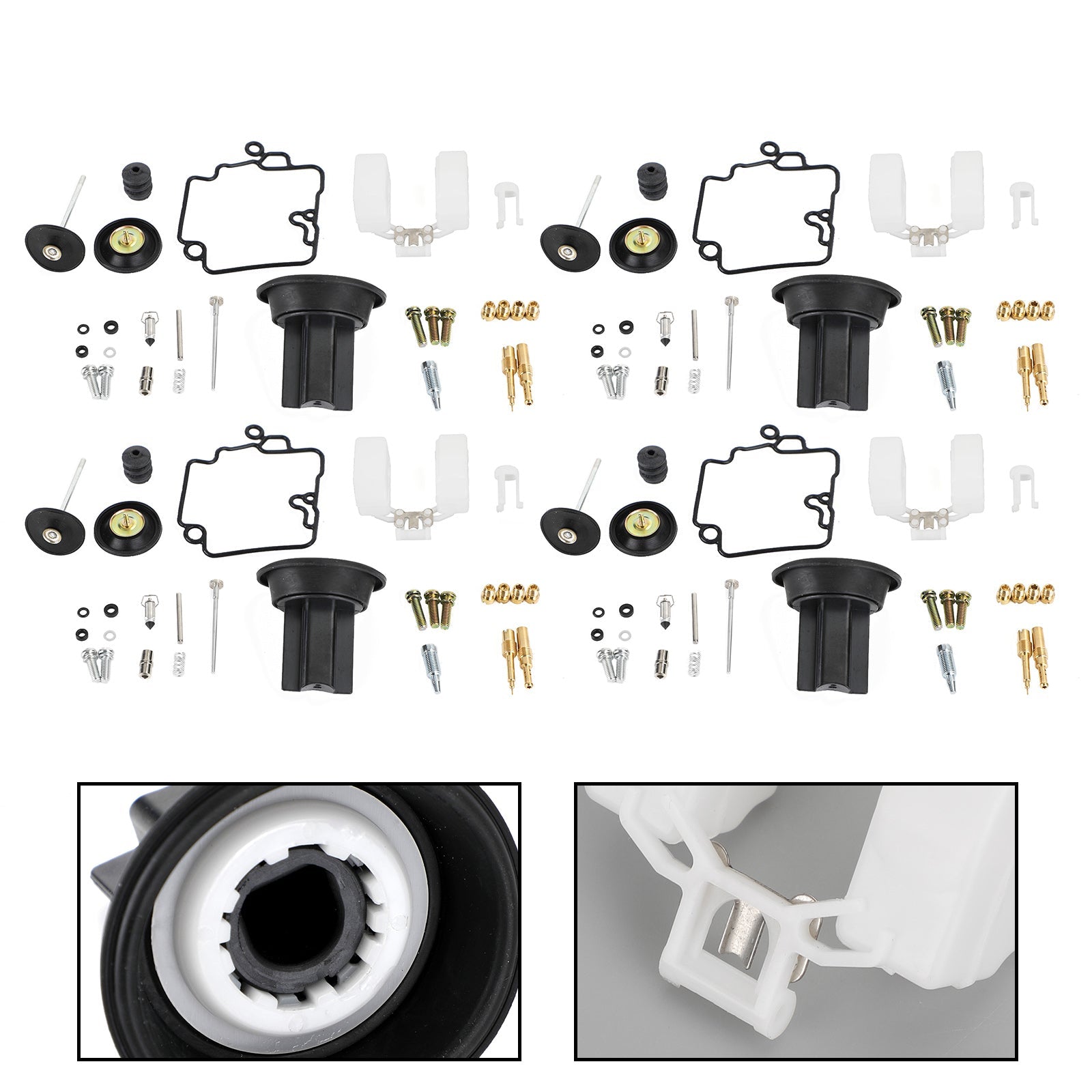 KT CVK24 Scooter Racing 4X Carburetor Carb Repair Kit acceleration pump