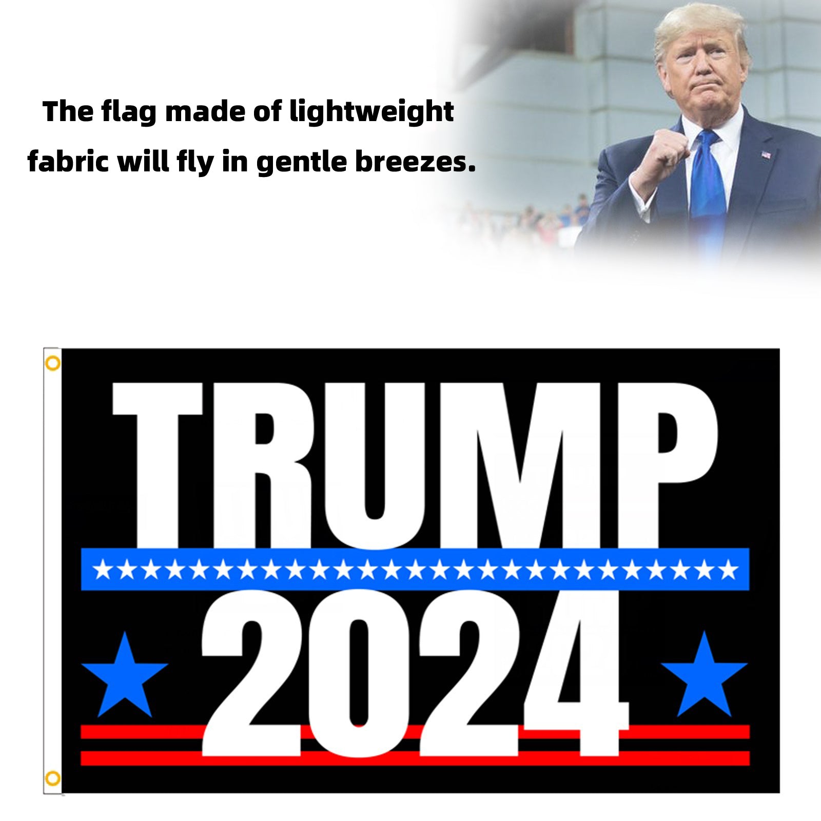 Presidente Donald Trump Flag 2024 Keep Make America Great MAGA 3x5FT 90 * 150cm 