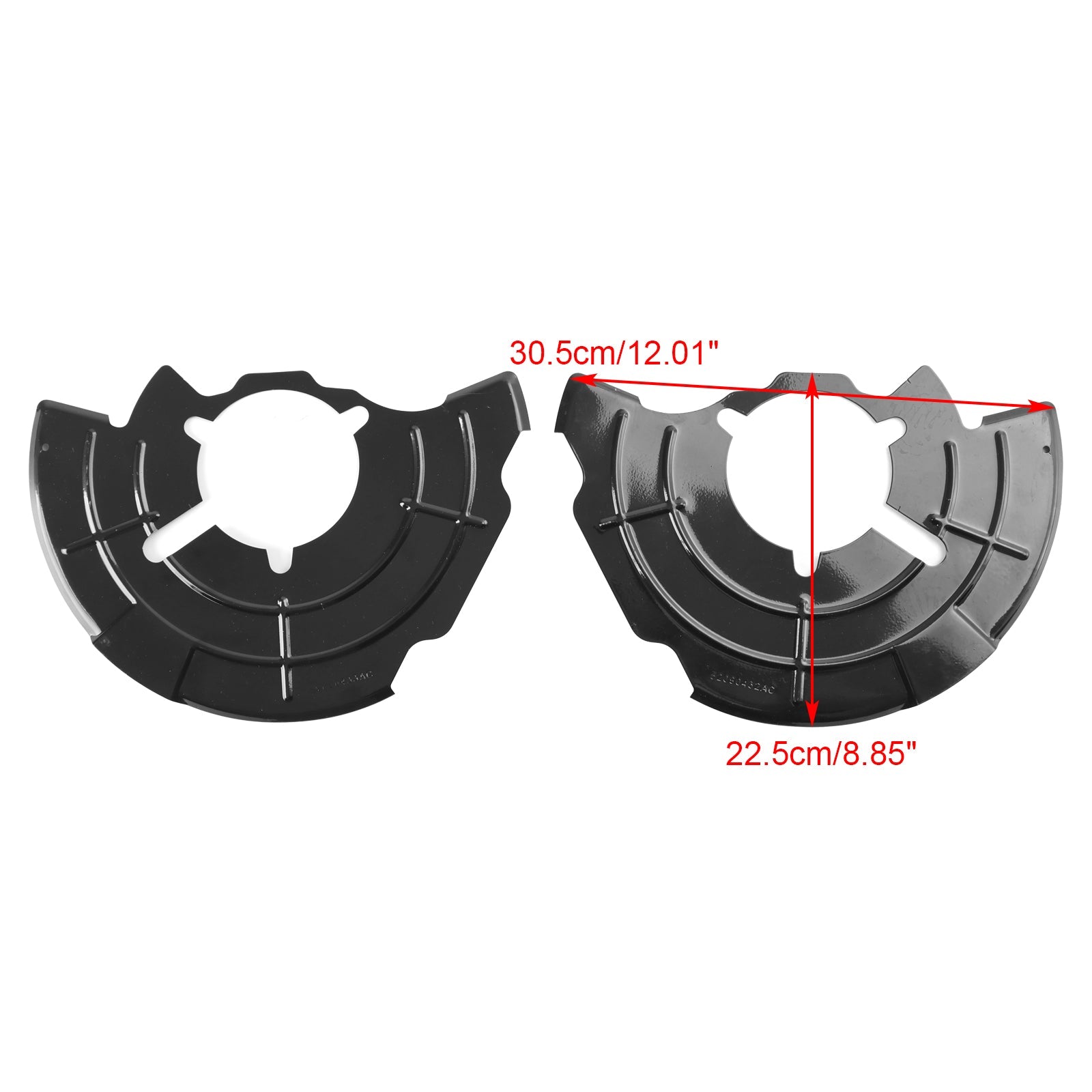 Protector antipolvo de freno delantero derecho e izquierdo compatible con Jeep Grand Cherokee Commander 2005-2010