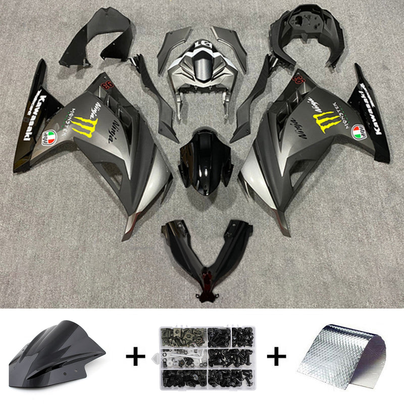 Kawasaki EX300/Ninja300 2013-2017 Kit Carenado Carrocería Plástico ABS