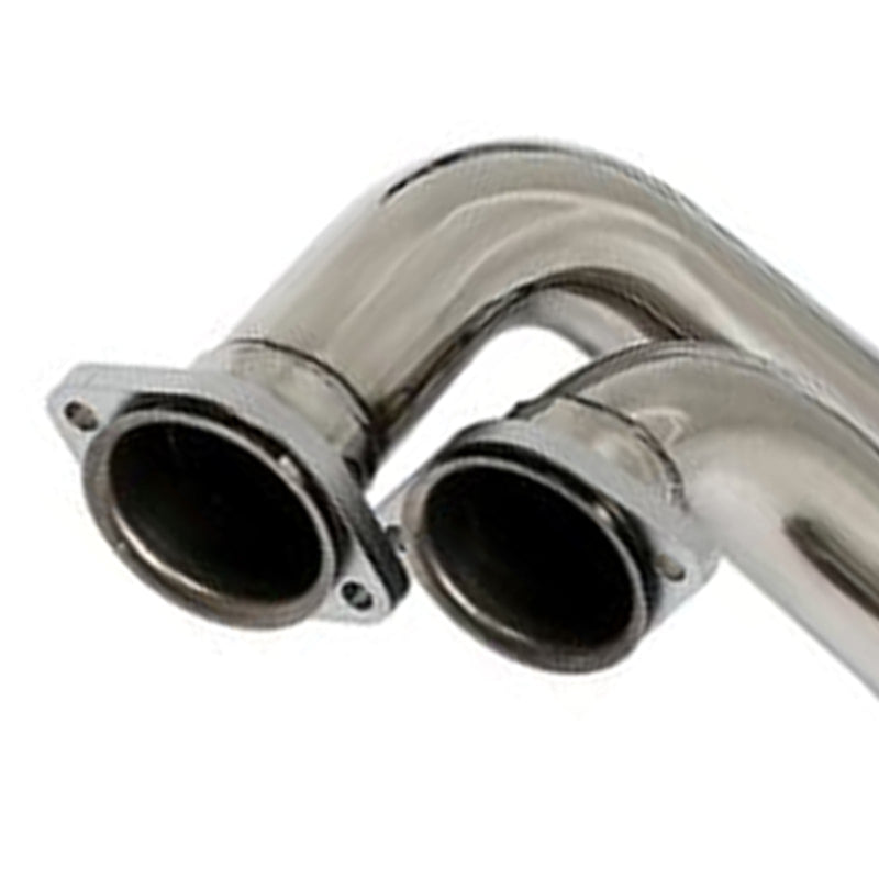 Catback Exhaust System Down Pipe Rounded Front Pipe Muffler for 1999 2003-2006 BMW M3 3.2L 2001