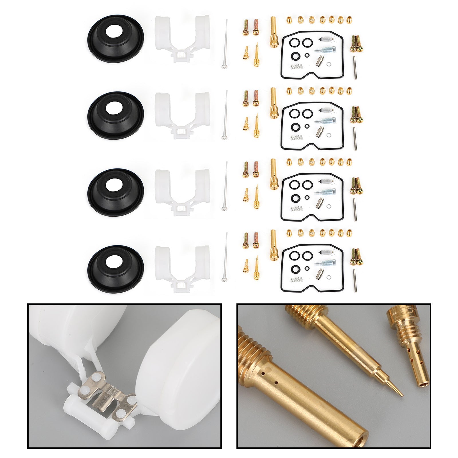 4X المكربن ​​كارب إعادة بناء عدة يصلح لكاواساكي زفير ZR750-H / ZR-7 / ZR-7S عام