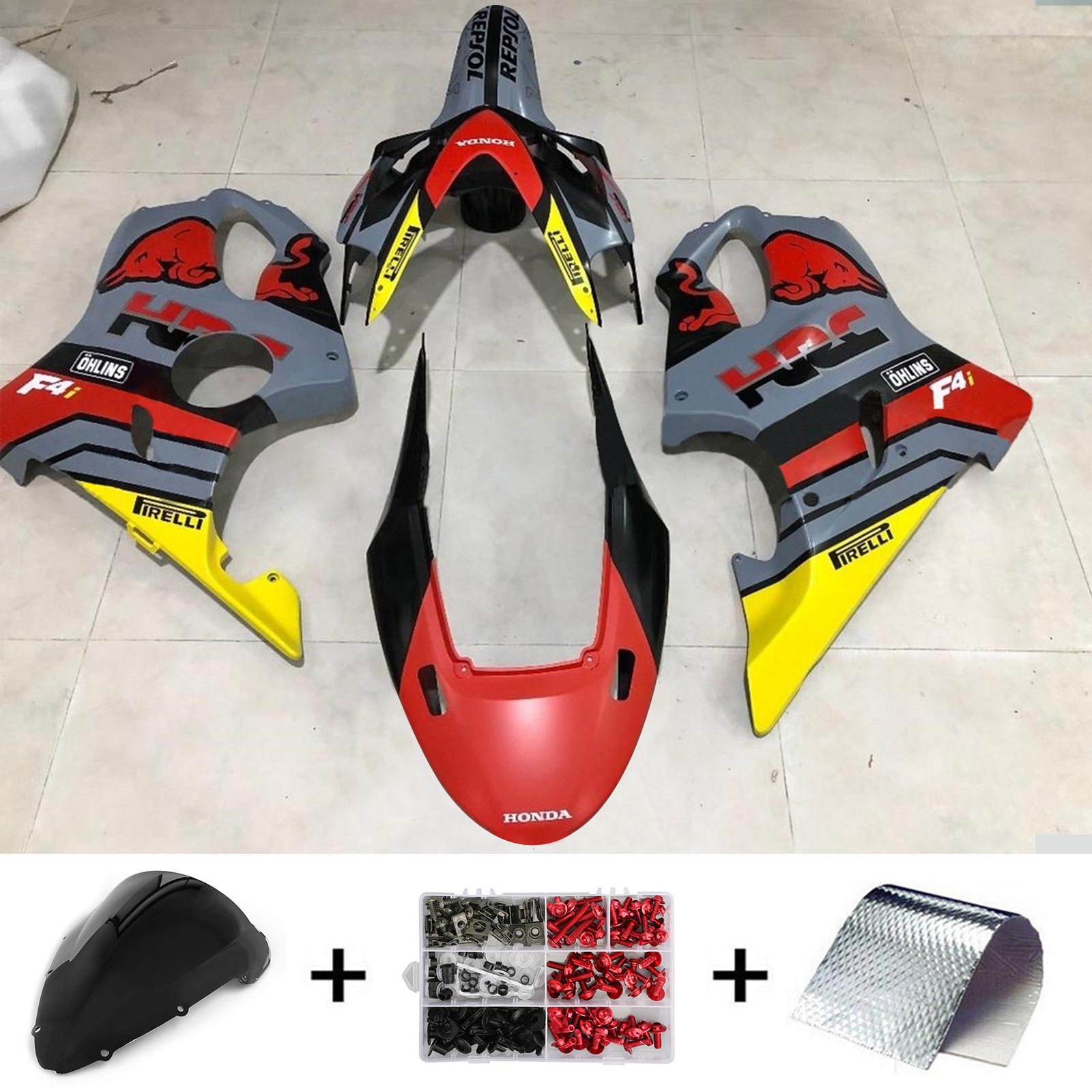 Honda CBR600 F4i 2004-2007 Fairing Kit