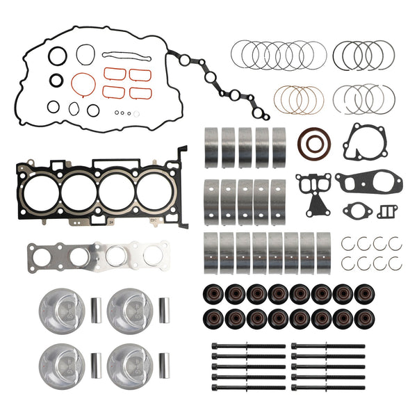2014-2019 كيا سبورتاج هيونداي توكسون 4 أبواب 2.4L G4KJ 2.4L محرك إعادة بناء بيستونز طقم إصلاح الحشيات