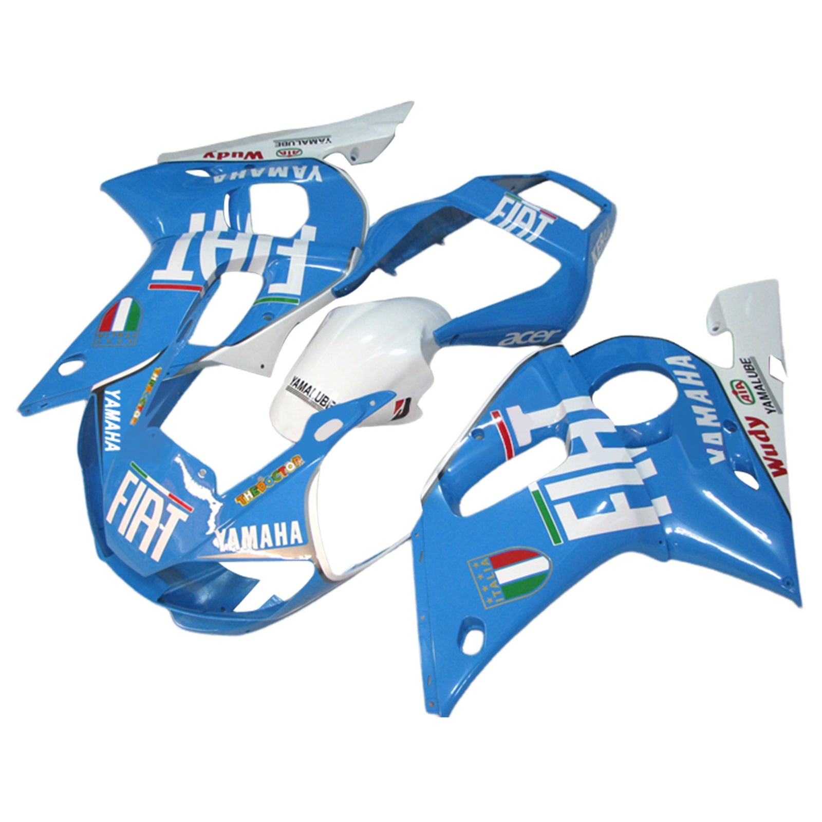 Yamaha YZF 600 R6 1998-2002 Fairing Kit Bodywork Plastic ABS