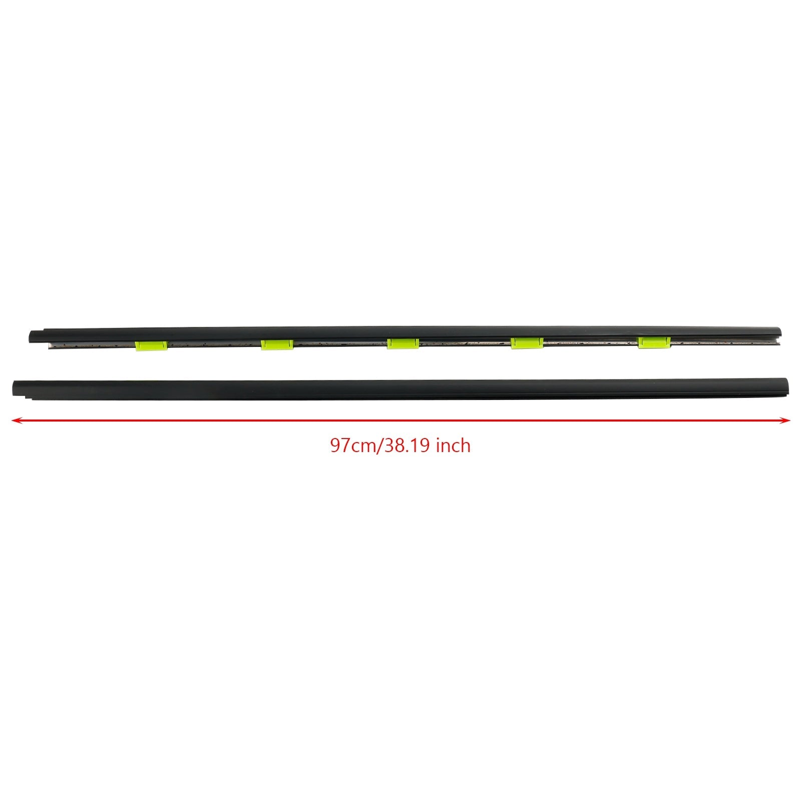 L+R Door Window Weather Molding 72410-S03-003 For HONDA CIVIC EK 1996-2000