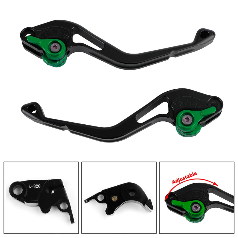 Palanca de freno de embrague corto para Kawasaki ZX636R / ZX6RR 2005-2006