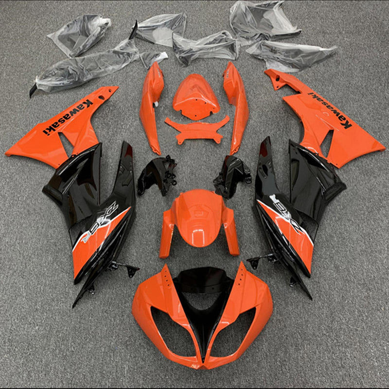 Kawasaki ZX6R 636 2009-2012 Fairing Kit Bodywork Plastic ABS