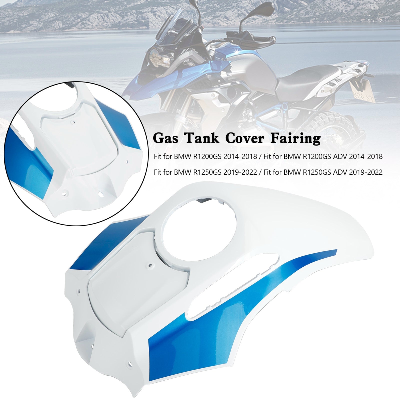 Gas Tank Cover Guard Fairing Protector For BMW R1200GS ADV R1250GS 2014-2022