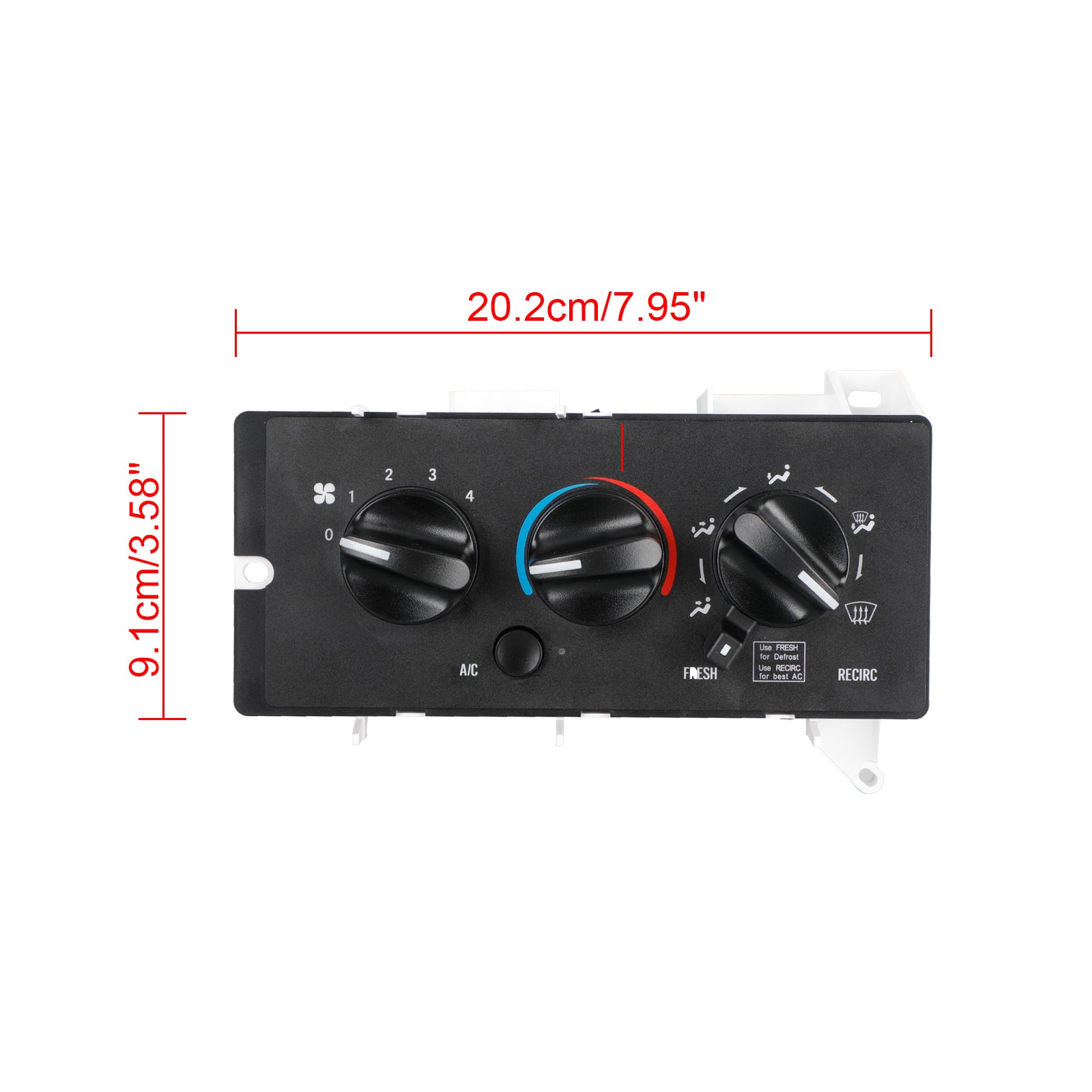 A/C Control Panel for Mack CH613 CV713 2001-2005 7787-880011 850-7450 11-1225 Generic