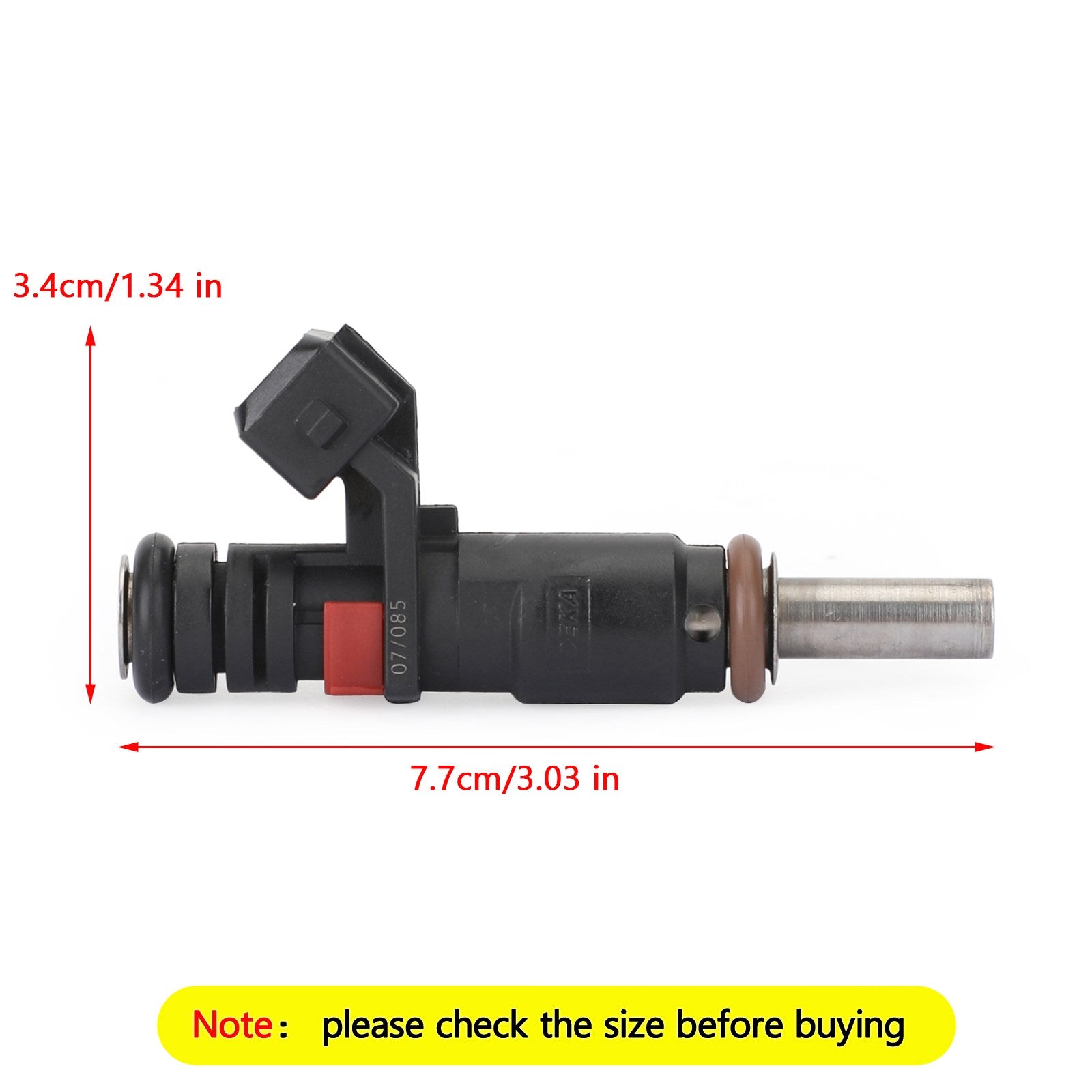 4 inyectores de combustible 7561277 13537561277 para BMW N45 N46N E93 320I 2.0L genérico.