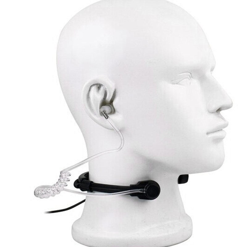 Throat Mic Microphone Headset Fit for TK3107 TK3207 TK3160 BaoFeng UV5R UV-82