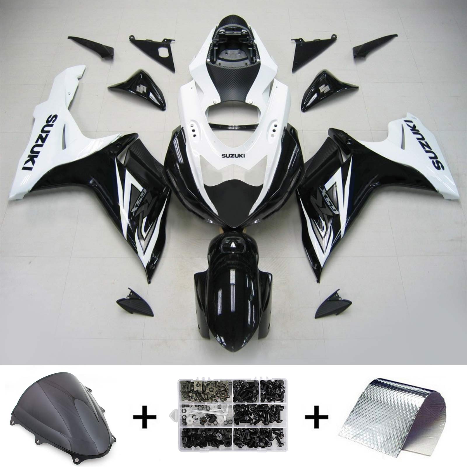 Suzuki GSXR 600/750 2011-2024 K11 Kit Carenado Carrocería Plástico ABS