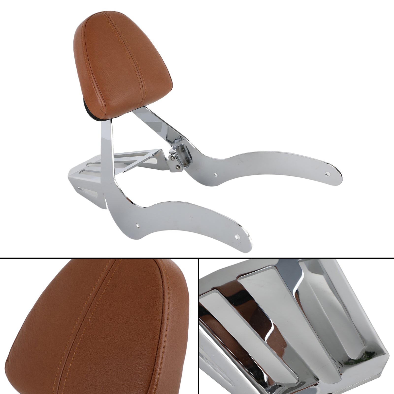 Passenger Backrest Sissy Bar fit for Indian Scout 2015-2020 Scout Sixty ABS Generic