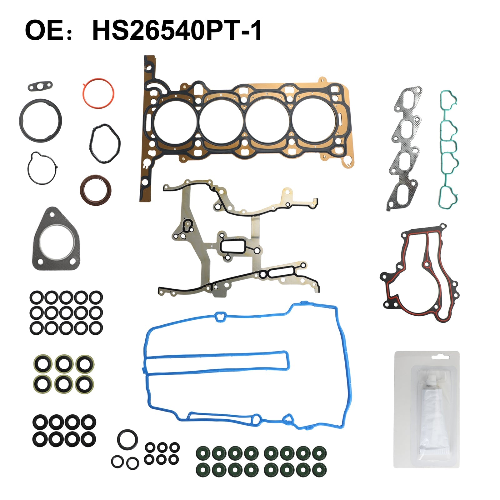 Head Gasket Bolts Set for Chevrolet Cruze Sonic Buick Encorde Trax 1.4L 11-16 Generic