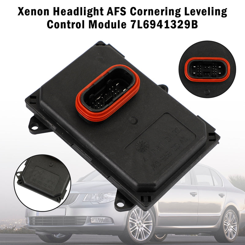 2007-2010 VW Tiguan Xenon Headlight AFS Cornering Leveling Control Module 7L6941329B