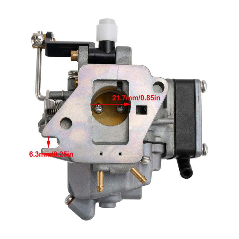 Carburetor Carb for Yamaha outboard motor 2-storke 8HP E8DMH 677143010800