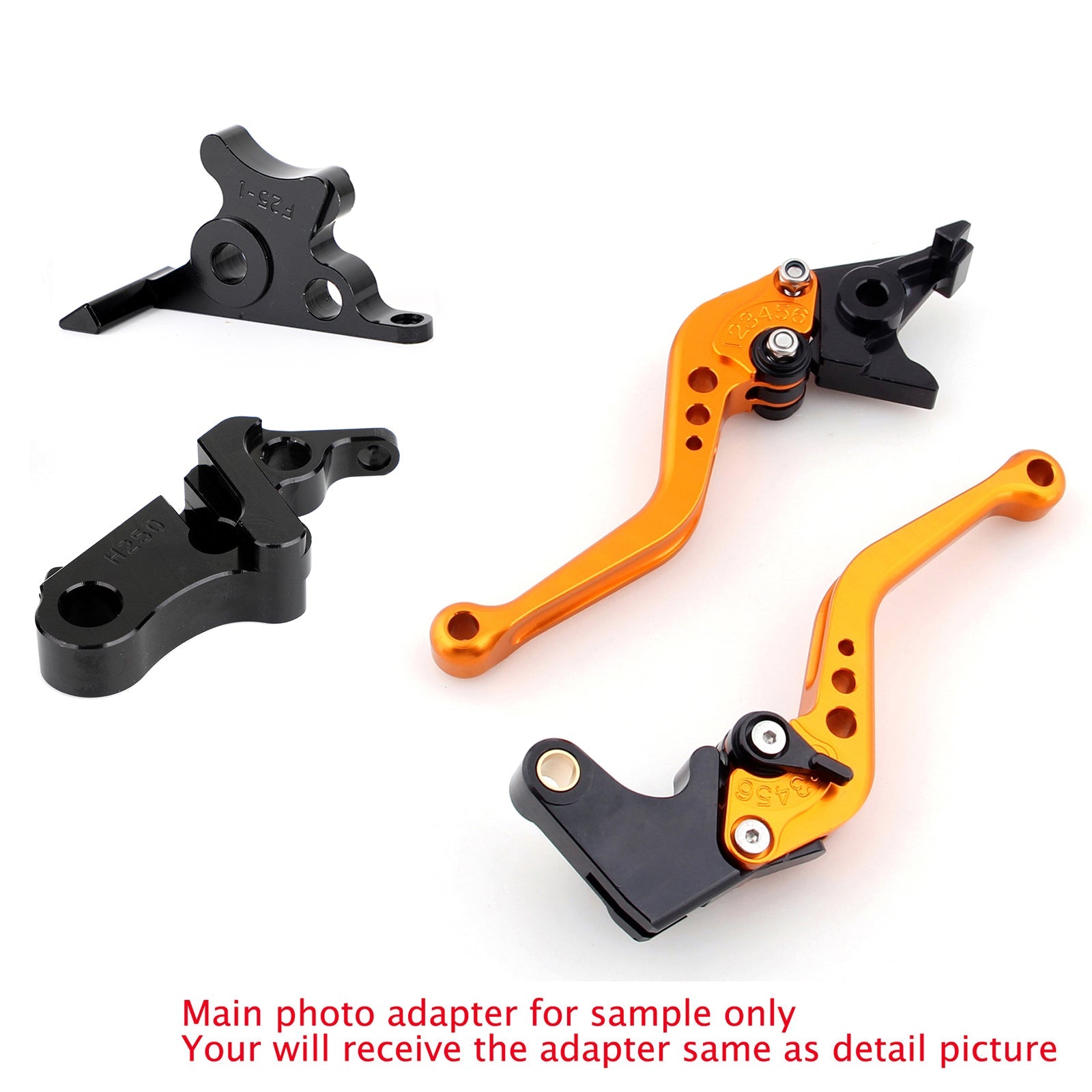 Short Clutch Brake Lever fit for Honda CBR500R/CB500F/X 19-21 CBR300R 19-21 Generic