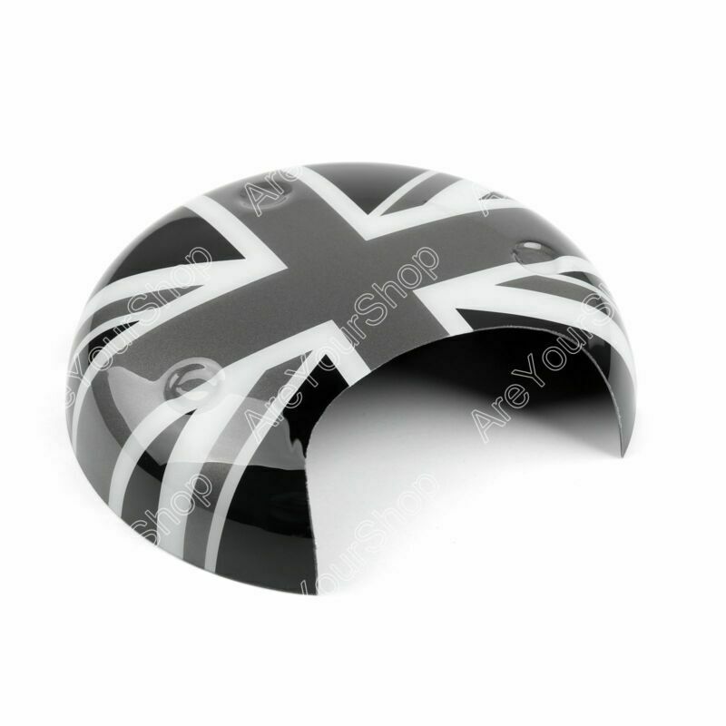 Cubierta del panel del tacómetro de la bandera del Reino Unido de Union Jack negro para MINI COOPER R56 R58 R60