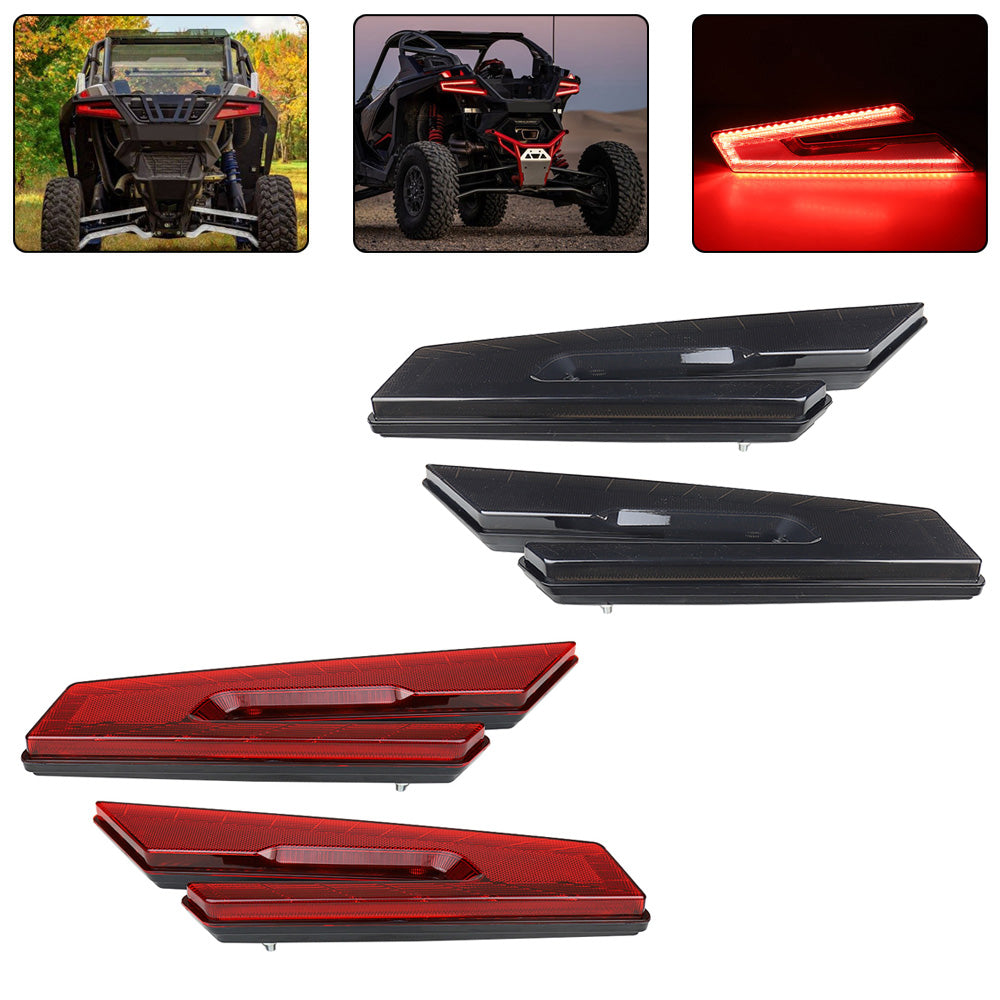 Polaris RZR PRO XP XP4 2020-2023 UTV LED أضواء خلفية للفرامل