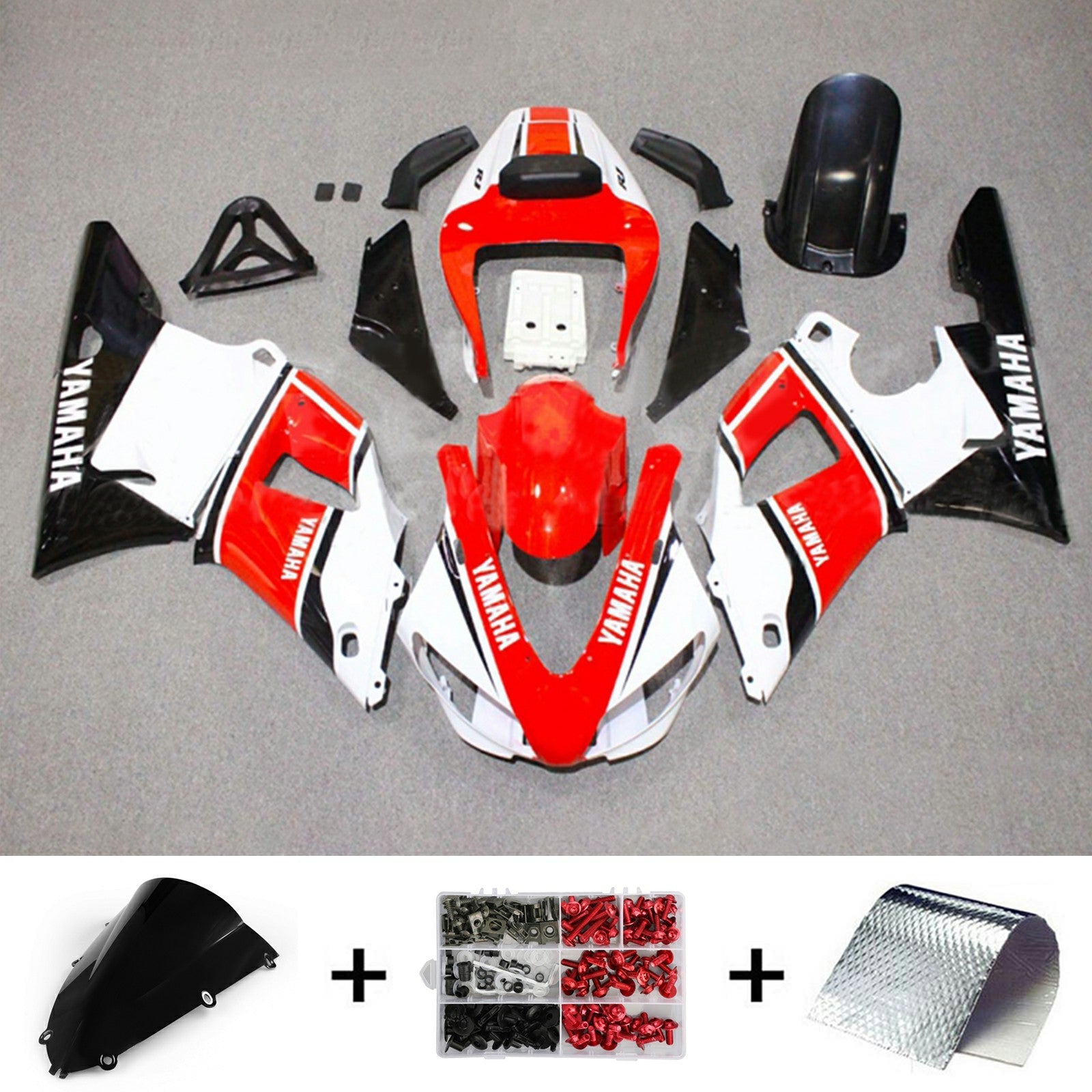 Yamaha YZF 1000 R1 1998-1999 Fairing Kit Bodywork Plastic ABS